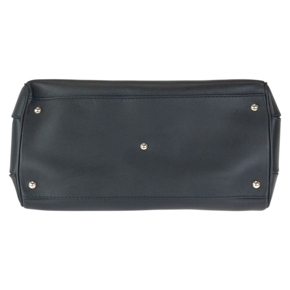 Gucci Bamboo Leather Handbag Black - Picture 10 of 10